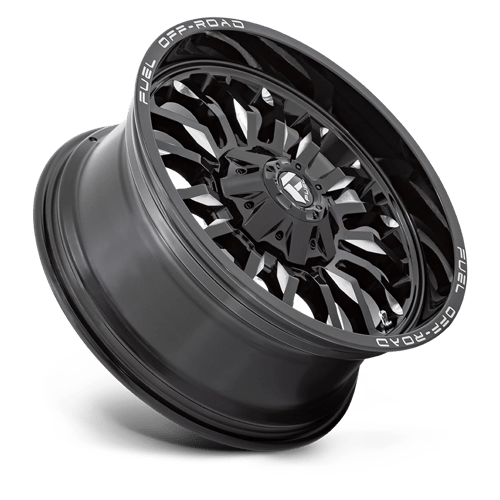 Fuel Off-Road D795 20X9 Gloss Black Milled 8x165.1 +1mm