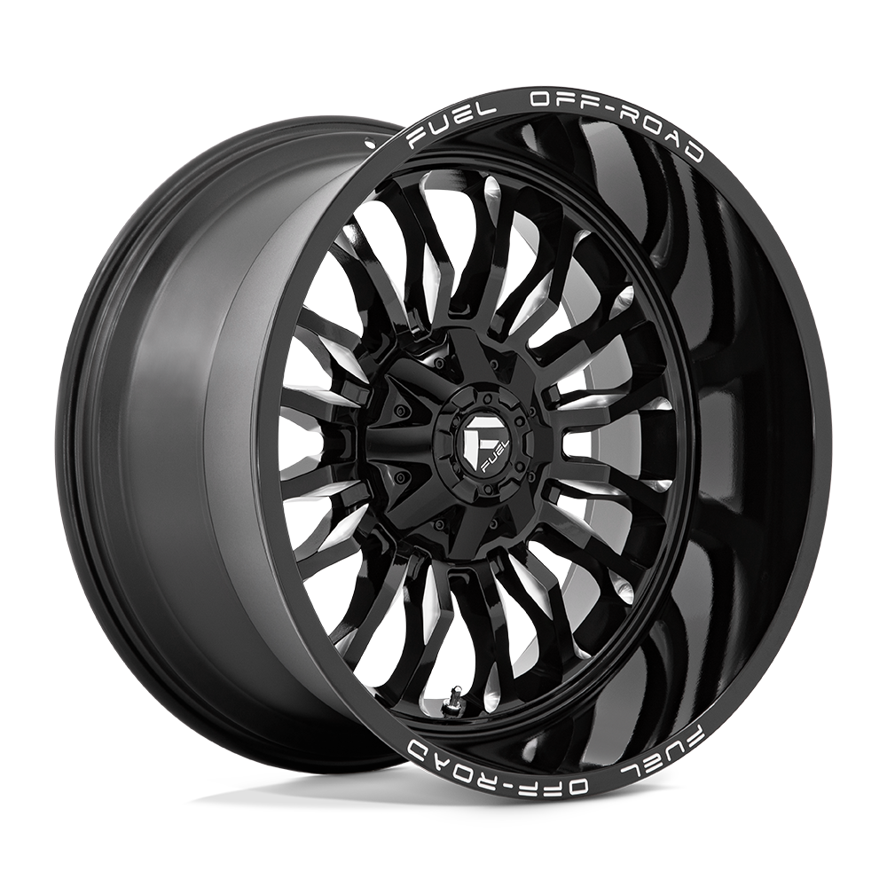 Fuel Off-Road Aluminum Wheels 22X12 Arc D795 Gloss Black Milled