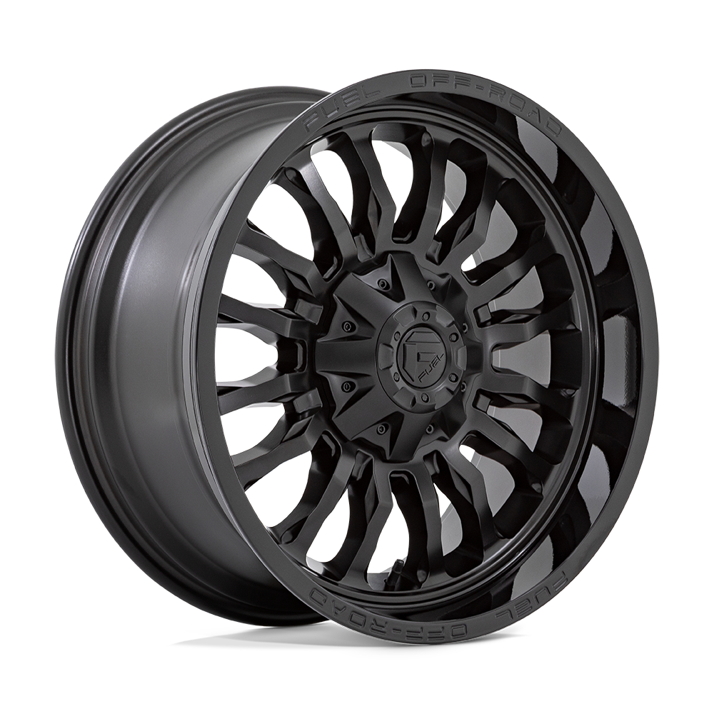Fuel Off-Road D796 20X10 Matte Black W/ Gloss Black Lip 5x127/5.5 -18mm