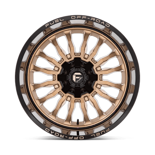 Fuel Off-Road D797 22X12 Platinum Bronze W/ Black Lip 5x114.3/5.0 -44mm
