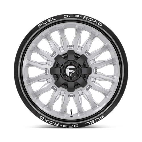 Fuel Off-Road D798 22X10 Silver Brushed Face W/ Milled Black Lip 8x170 -18mm