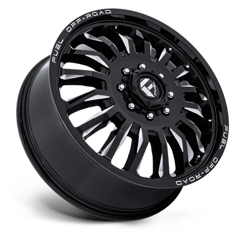 Fuel Off-Road Aluminum Wheels 20X8.25 Arc Dually D868 Gloss Black Milled