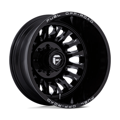 Fuel Off-Road Aluminum Wheels 22X8.25 Arc Dually D868 Gloss Black Milled