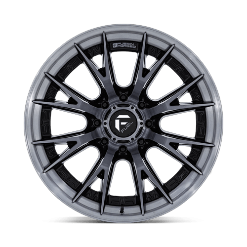 Fuel Off-Road Aluminum Wheels 20X9 Catalyst FC402 Gloss Black W/ Brushed Gray Tint Face & Lip