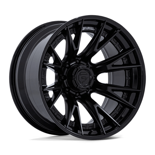 Fuel Off-Road Aluminum Wheels 20X10 Catalyst FC402 Matte Black W/ Gloss Black Lip