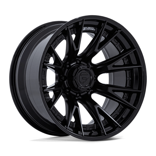 Fuel Off-Road Aluminum Wheels 22X10 Catalyst FC402 Matte Black W/ Gloss Black Lip