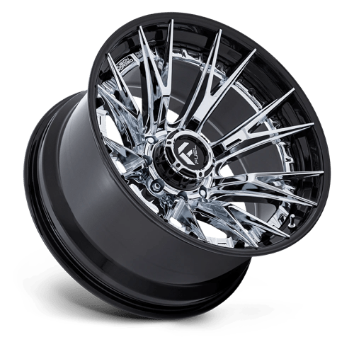 Fuel Off-Road Aluminum Wheels 20X9 Catalyst FC402 Chrome W/ Gloss Black Lip