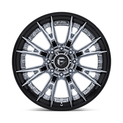Fuel Off-Road Aluminum Wheels 22X10 Catalyst FC402 Chrome W/ Gloss Black Lip