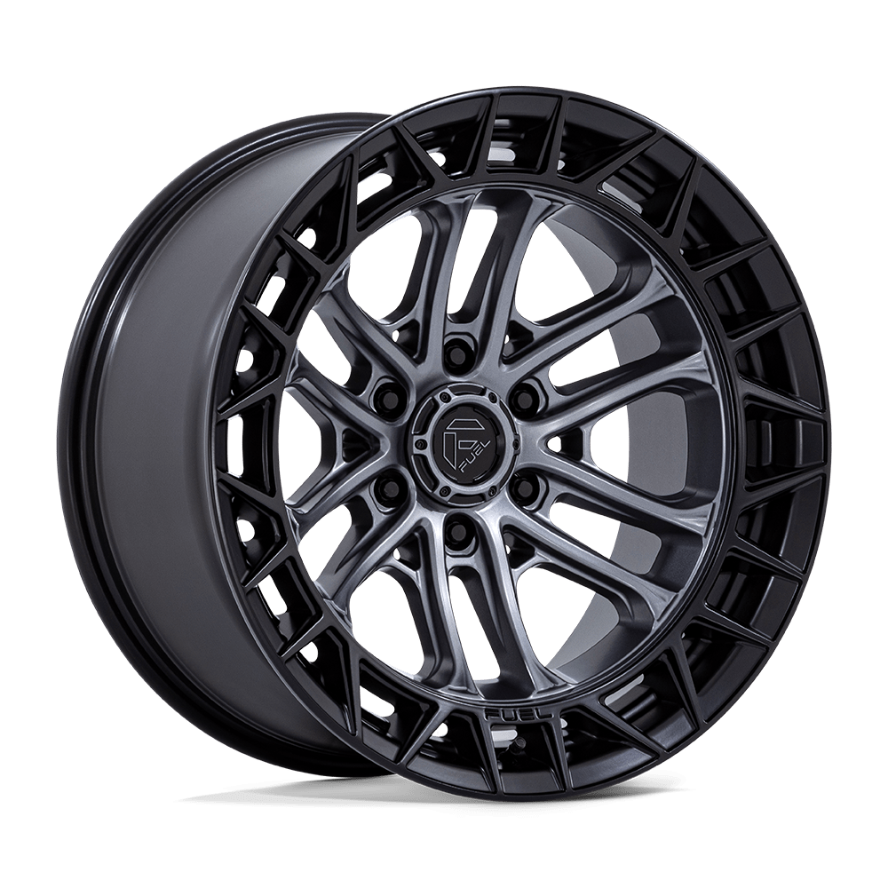 Fuel Off-Road Aluminum Wheels 17X9 Celsius FC874 Matte Gunmetal W/ Matte Black Lip