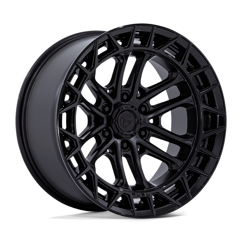 Fuel Off-Road D874 17X9 Matte Black W/ Gloss Black Lip 6x139.7 -12mm