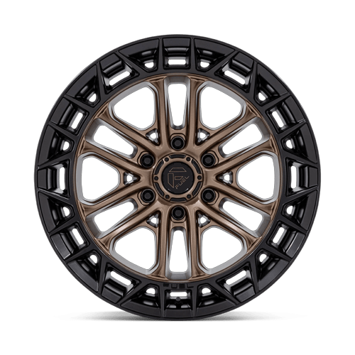 Fuel Off-Road D874 17X9 Matte Bronze W/ Matte Black Lip 6x139.7 -12mm