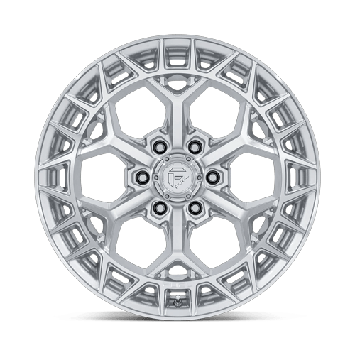 Fuel Off-Road Aluminum Wheels 17X9 Charger FC873 Gloss Silver W/ Machined Face