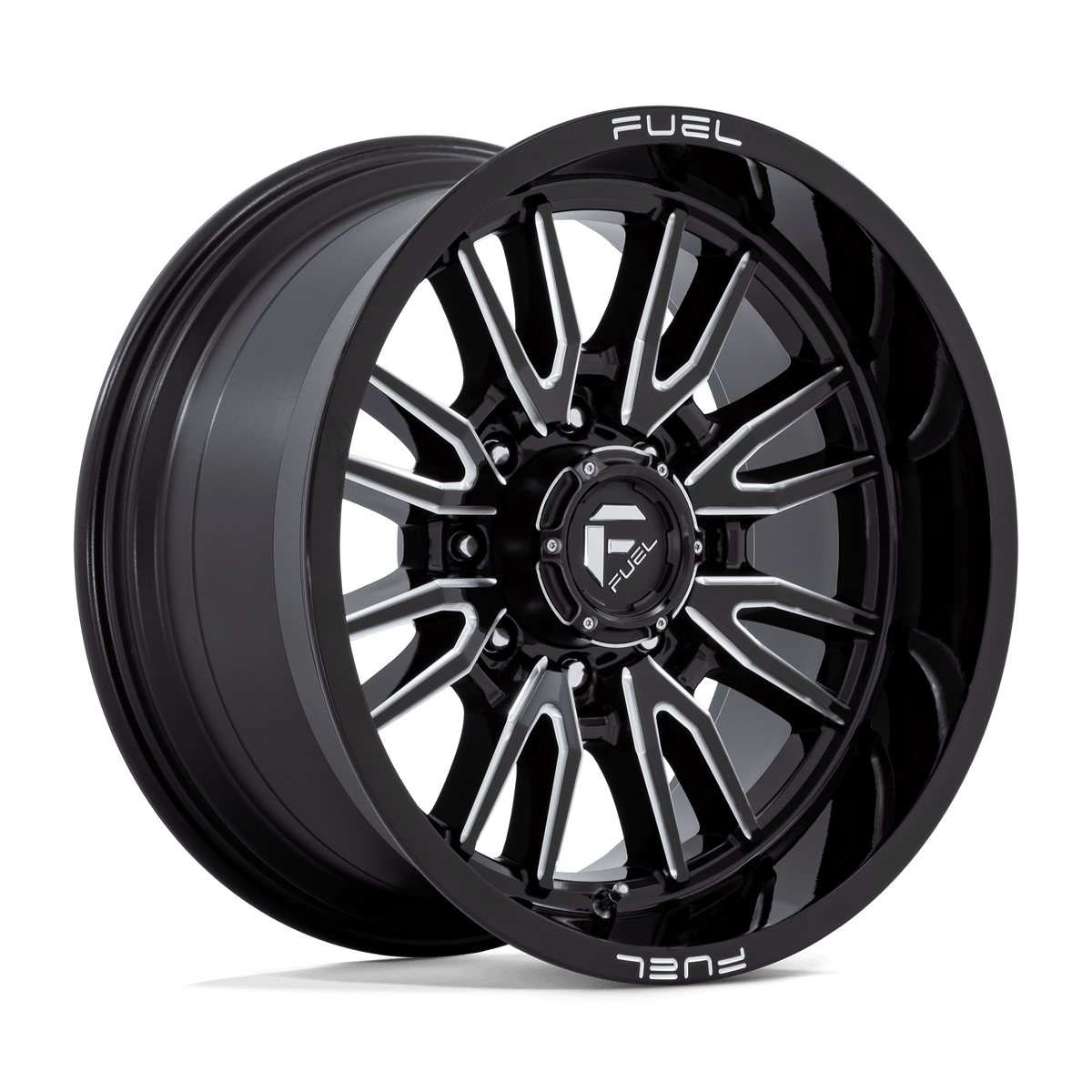 Fuel Off-Road D761 20X10 Gloss Black Milled 8x170 -18mm
