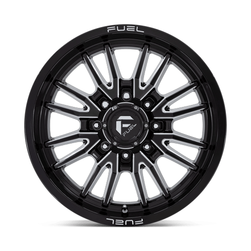 Fuel Off-Road D761 20X9 Gloss Black Milled 8x180 +1mm