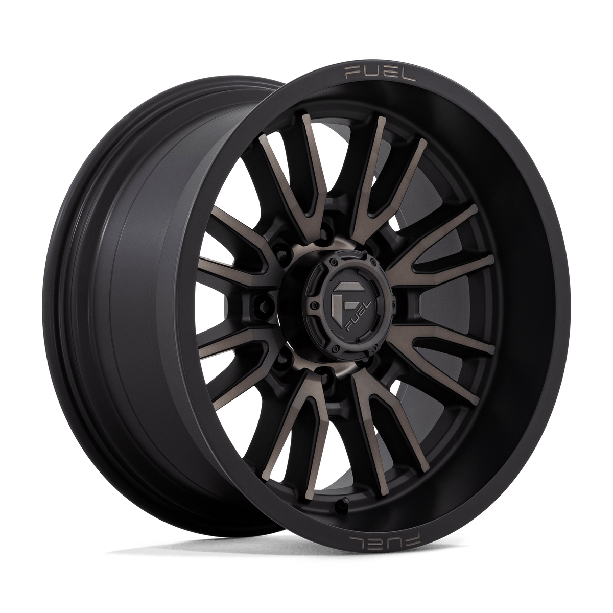 Fuel Off-Road D762 20X10 Matte Black Double Dark Tint 8x165.1 -18mm