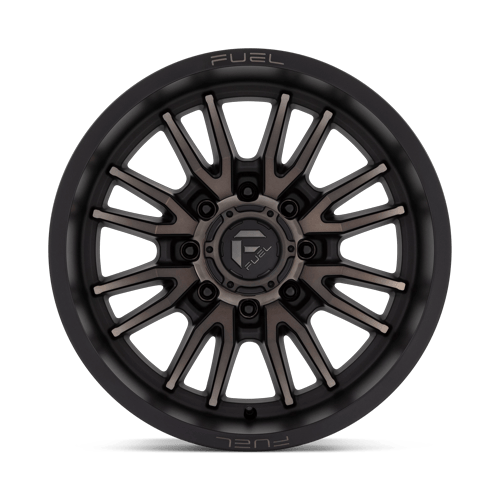 Fuel Off-Road D762 20X10 Matte Black Double Dark Tint 8x165.1 -18mm