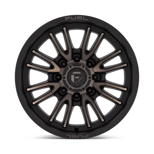 Fuel Off-Road D762 20X9 Matte Black Double Dark Tint 8x180 +20mm