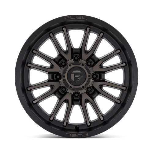 Fuel Off-Road D762 20X9 Matte Black Double Dark Tint 8x165.1 +1mm