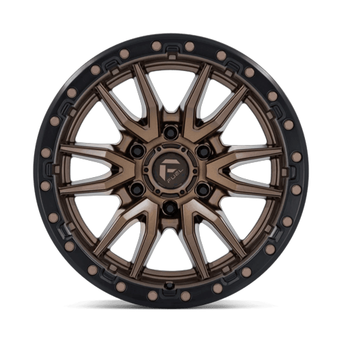 Fuel Off-Road D681 17X9 Matte Bronze Black Bead Ring 6x139.7 -12mm