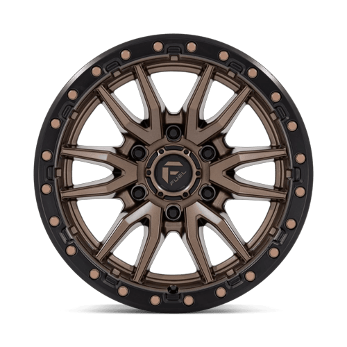 Fuel Off-Road D681 17X9 Matte Bronze Black Bead Ring 6x120 +1mm
