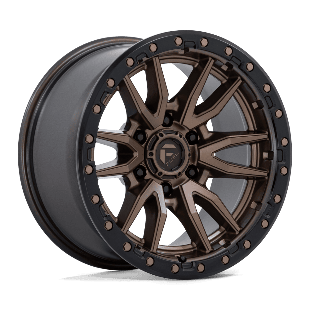 Fuel Off-Road D681 18X9 Matte Bronze Black Bead Ring 6x135 -12mm