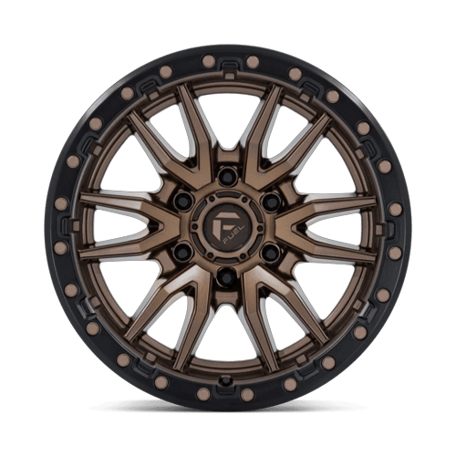 Fuel Off-Road D681 18X9 Matte Bronze Black Bead Ring 6x139.7 -12mm