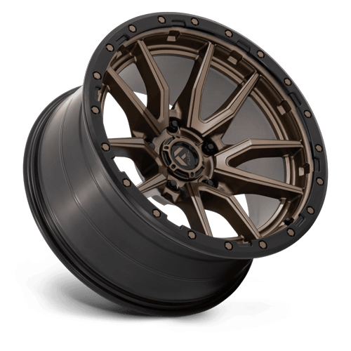 Fuel Off-Road D681 20X10 Matte Bronze Black Bead Ring 5x139.7 -18mm
