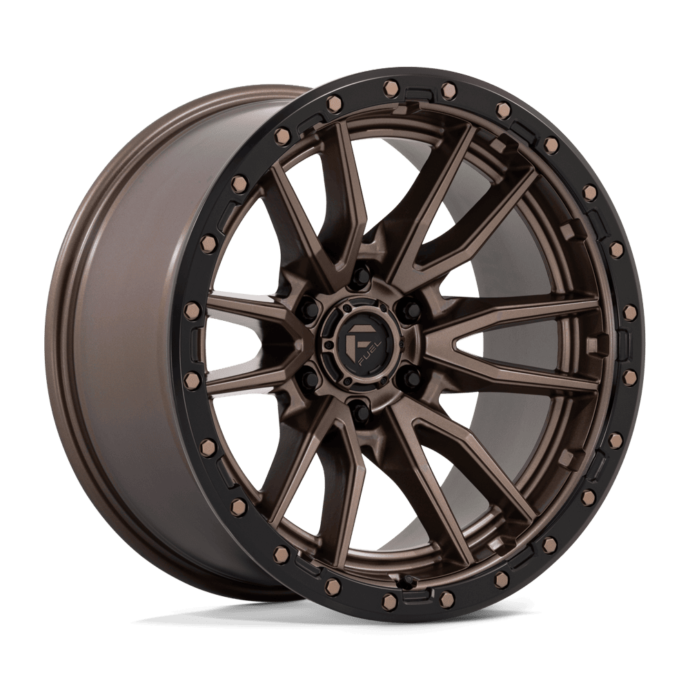 Fuel Off-Road D681 20X10 Matte Bronze Black Bead Ring 6x135 -18mm