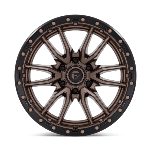 Fuel Off-Road D681 20X10 Matte Bronze Black Bead Ring 6x139.7 -18mm