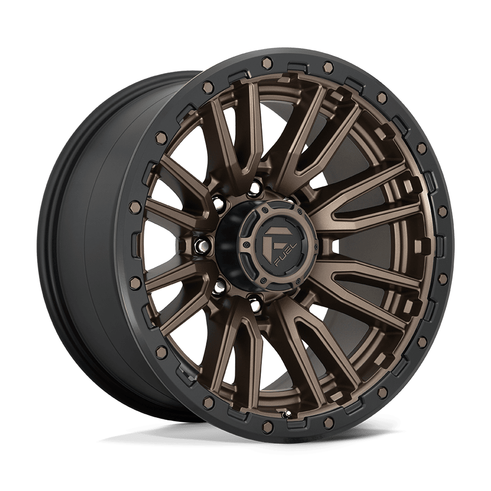 Fuel Off-Road D681 20X10 Matte Bronze Black Bead Ring 8x170 -18mm