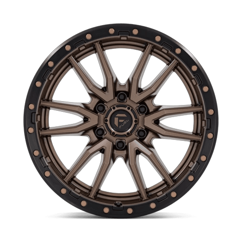 Fuel Off-Road D681 20X9 Matte Bronze Black Bead Ring 6x139.7 +1mm