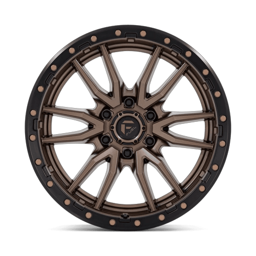 Fuel Off-Road D681 20X9 Matte Bronze Black Bead Ring 6x139.7 +20mm