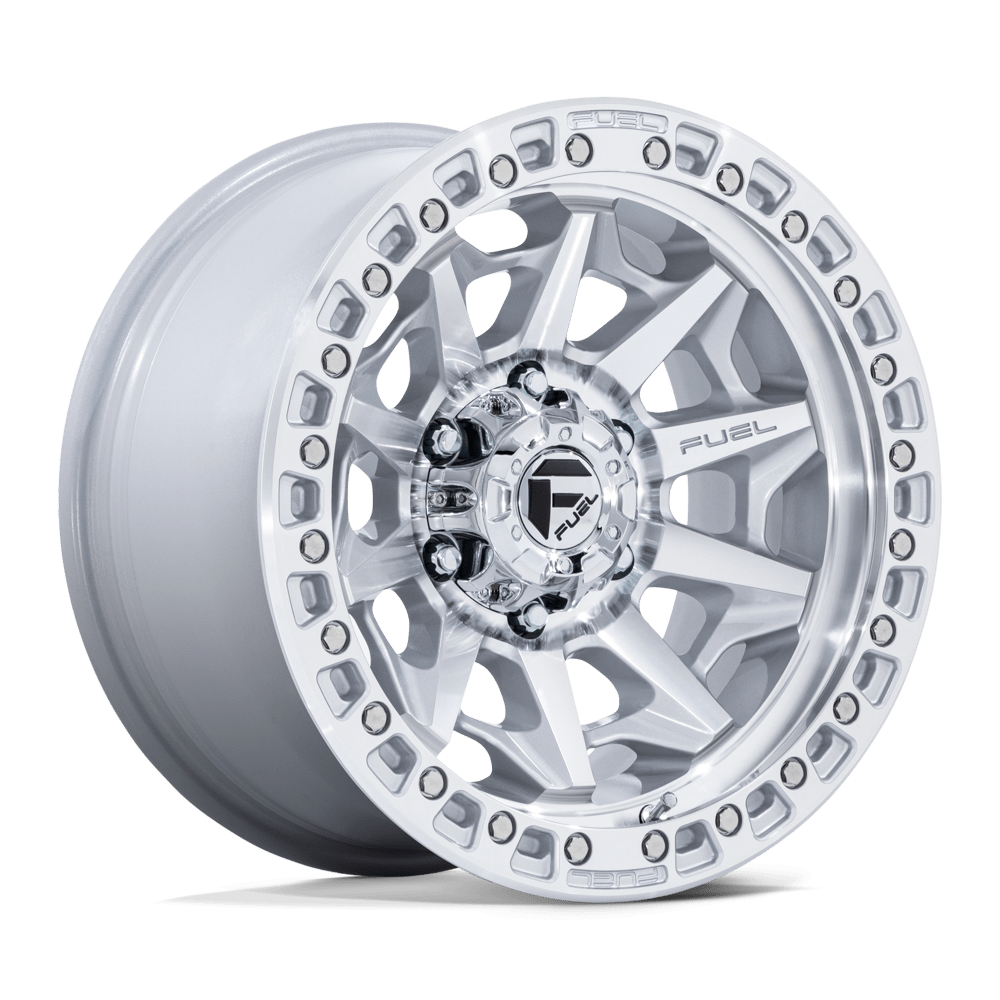 Fuel Off-Road D883 18X9 Silver W/ Machined Face 6x135 +20mm