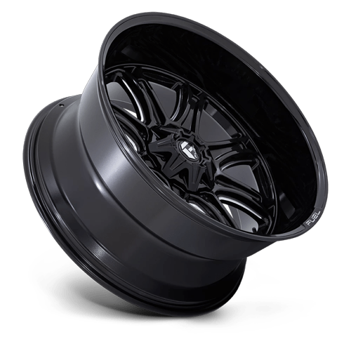 Fuel Off-Road Aluminum Wheels 22X9 DARKSTAR Gloss Black Milled
