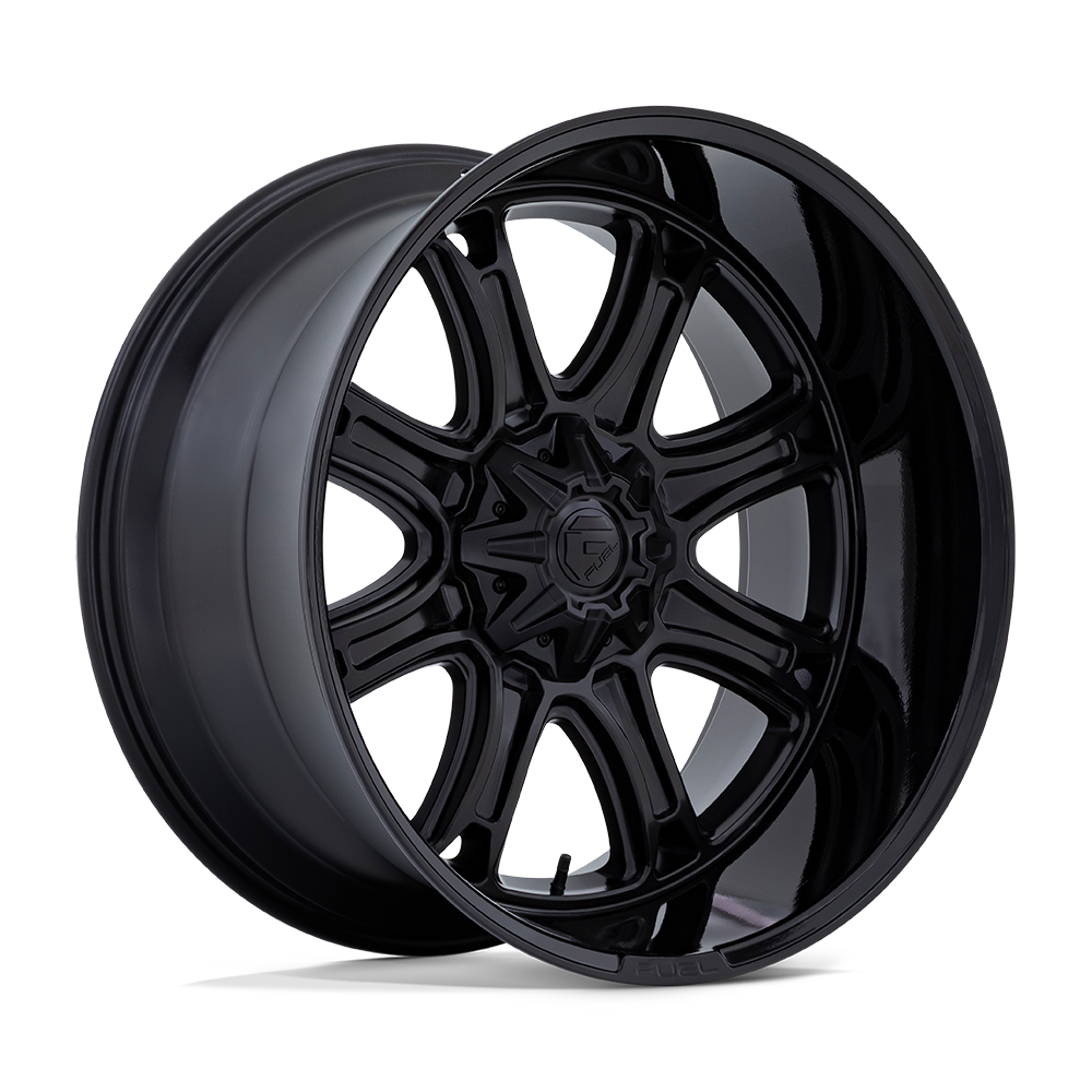 Fuel Off-Road D853 22X10 Matte Black W/ Gloss Black Lip 8x165.1 +10mm