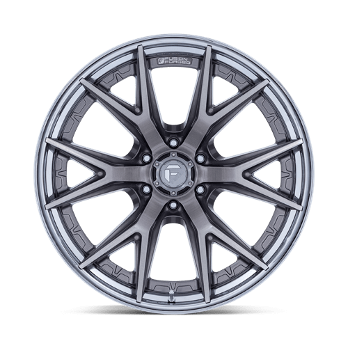 Fuel Off-Road Aluminum Wheels 20X9 Catalyst FC402 Platinum W/ Chrome Lip