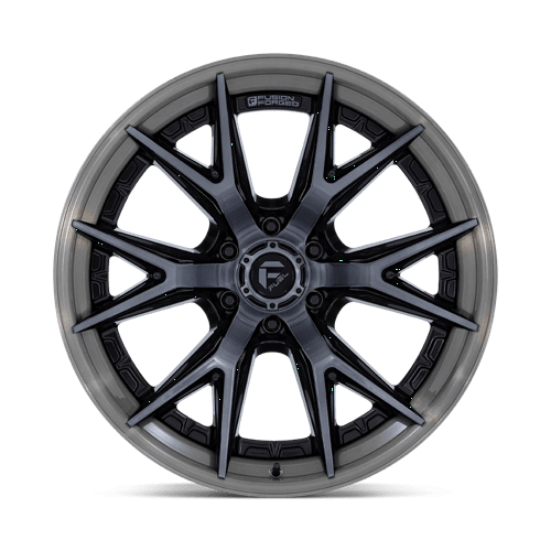 Fuel Off-Road Aluminum Wheels 20X9 Catalyst FC402 Gloss Black W/ Brushed Gray Tint Face & Lip