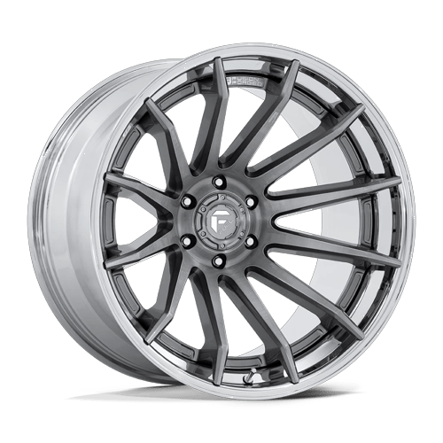 Fuel Off-Road Aluminum Wheels 20X10 Burn FC403 Platinum W/ Chrome Lip