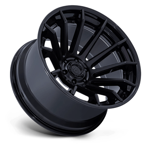 Fuel Off-Road Aluminum Wheels 22X12 Burn FC403 Matte Black W/ Gloss Black Lip