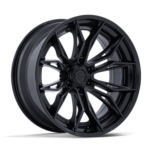 Fuel Off-Road Aluminum Wheels 22X10 Mutiny FC404 Matte Black W/ Gloss Black Lip