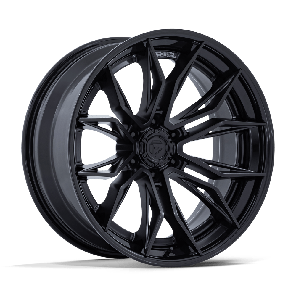 Fuel Off-Road D404 22X9.5 Matte Black W/ Gloss Black Lip 6x135 +20mm
