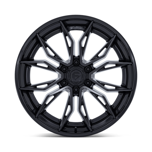 Fuel Off-Road Aluminum Wheels 22X10 Mutiny FC404 Matte Black W/ Gloss Black Lip