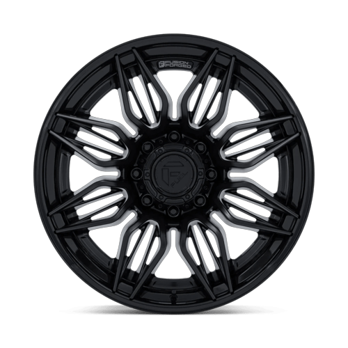Fuel Off-Road Aluminum Wheels 20X10 Mutiny FC404 Matte Black W/ Gloss Black Lip