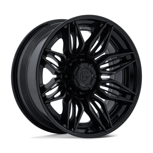 Fuel Off-Road Aluminum Wheels 20X9 Mutiny FC404 Matte Black W/ Gloss Black Lip