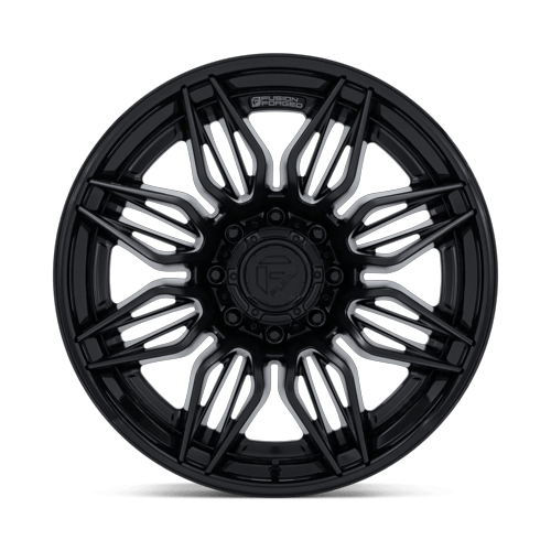 Fuel Off-Road Aluminum Wheels 20X9 Mutiny FC404 Matte Black W/ Gloss Black Lip