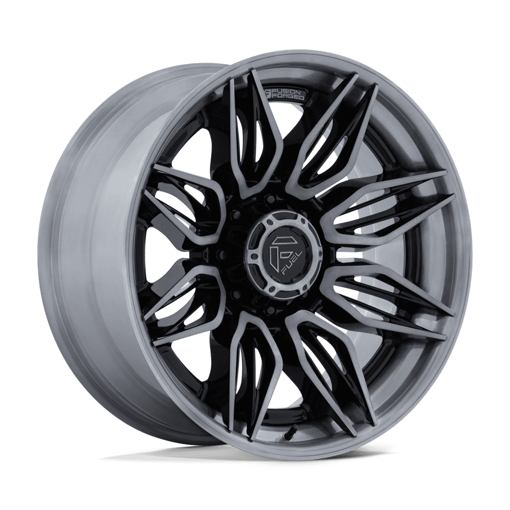 Fuel Off-Road D404 20X9 Gloss Black W/ Brushed Dark Tint 8x180 +1mm