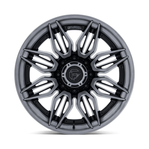 Fuel Off-Road Aluminum Wheels 22X10 Mutiny FC404 Gloss Black W/ Brushed Dark Tint