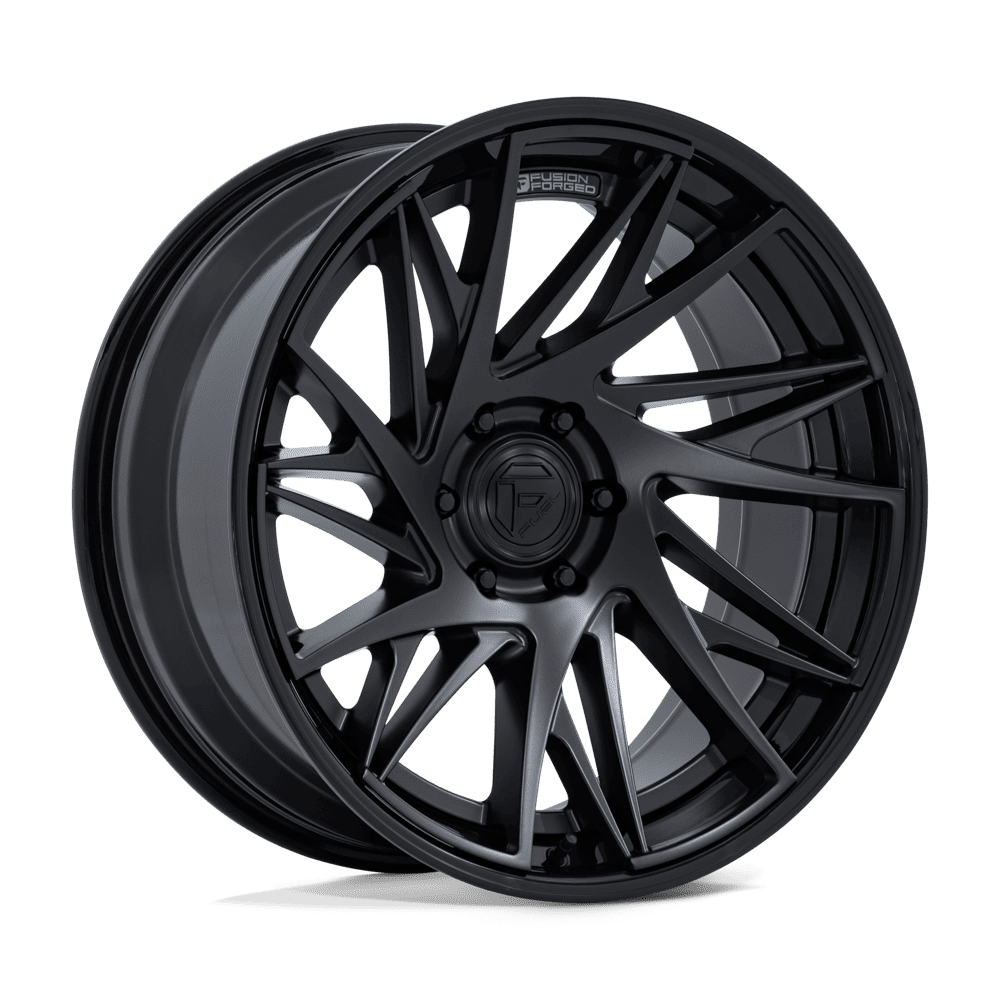 Fuel Off-Road D405 24X10 Matte Black W/ Gloss Black Lip 5x127 0mm