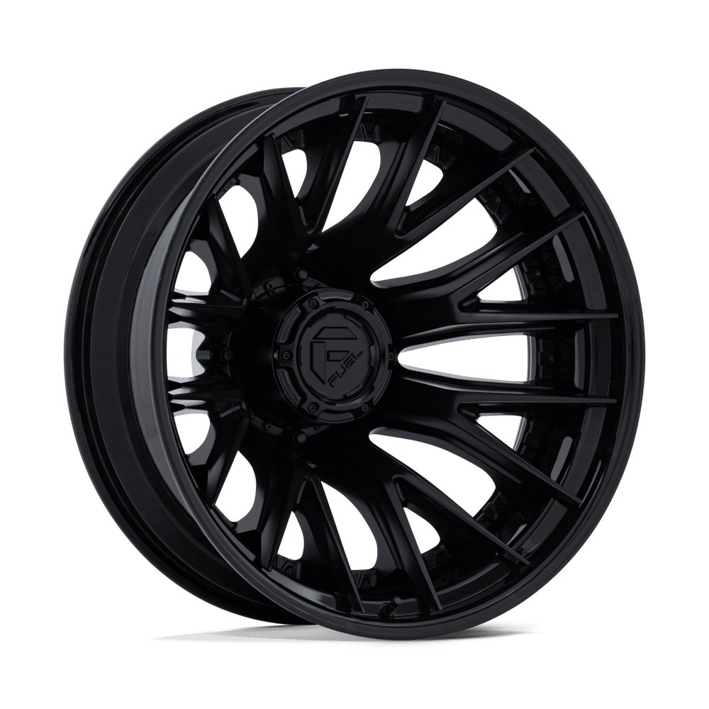 Fuel Off-Road D406 24X8.25 Matte Black W/ Gloss Black Lip 8x210 -221mm