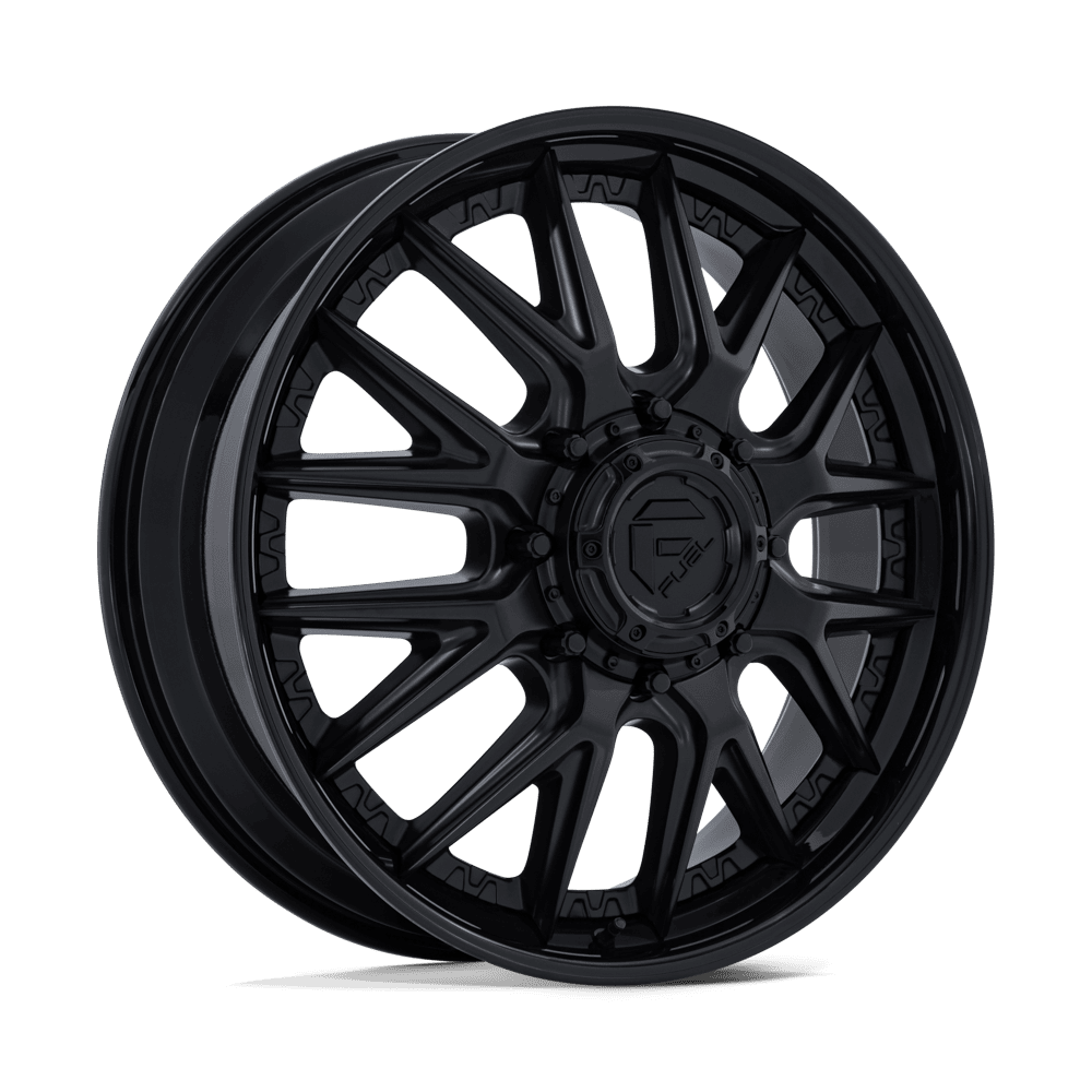 Fuel Off-Road Aluminum Wheels 20X8.25 Catalyst Dually D406 Matte Black W/ Gloss Black Lip